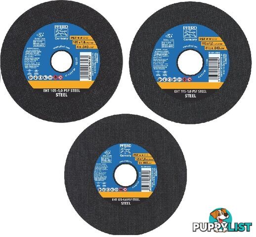 Ultra Thin Cutting Wheel 5'' 125mm 60g Steel Pferd 61719010