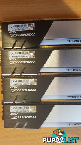 32GB (4x8GB) Quad channel tight timings DDR4 Memory