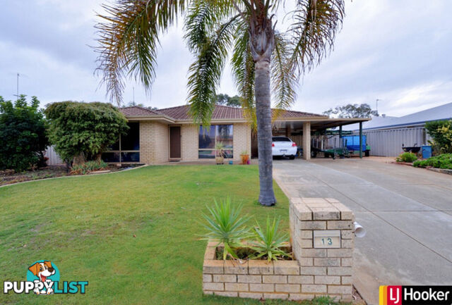13 Reynolds Avenue GREENFIELDS WA 6210