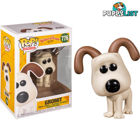 Wallace and Gromit - Gromit Pop Vinyl Figure - WAGGPVF01 - 889698476942