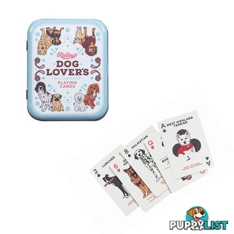 Dog Lovers Playing Cards - RDLPC001 - 5055923747100