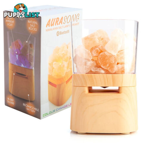 AuraSong Himalayan Salt Lamp and Speaker - ASHSLAS001 - 9318051138148