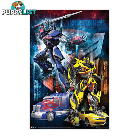 Transformers 4 Optimus and Bumblebee Poster - TRN06 - 9316414086969