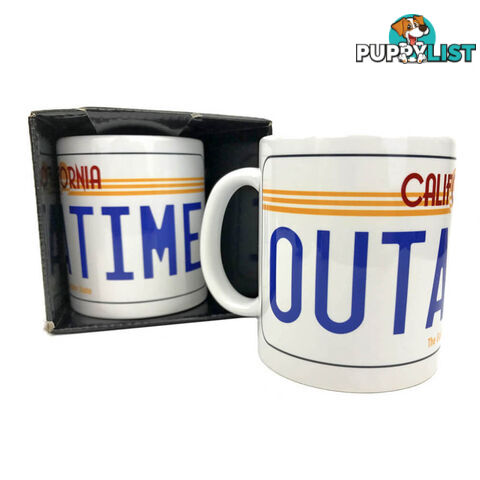 Back to the Future OUTATIME License Plate Mug - BTTFOLPM01 - 9316414117007