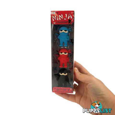 Stealthy Ninja Erasers - SNE01 - 879426006480