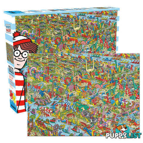 Where's Waldo 1000pc Jigsaw Puzzle - WW1000PCJP01 - 840391127050