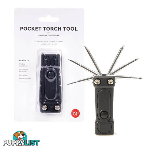 8-in-1 Pocket Torch Tool - IS8I1PTT01 - 9323307089891