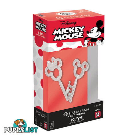 Mickey and Minnie Keys Brain Teaser - MAMKBT01 - 023332307647