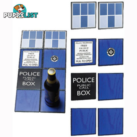 Doctor Who - TARDIS Ceramic Coasters Gift Set - DCT70 - 5013348001009