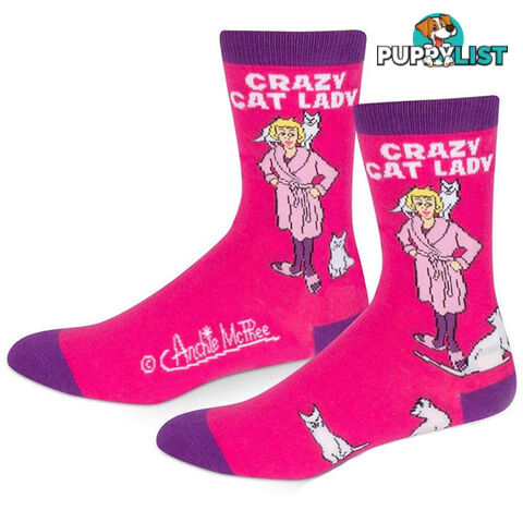 Crazy Cat Lady Socks - CCLSOCK001 - 739048127164