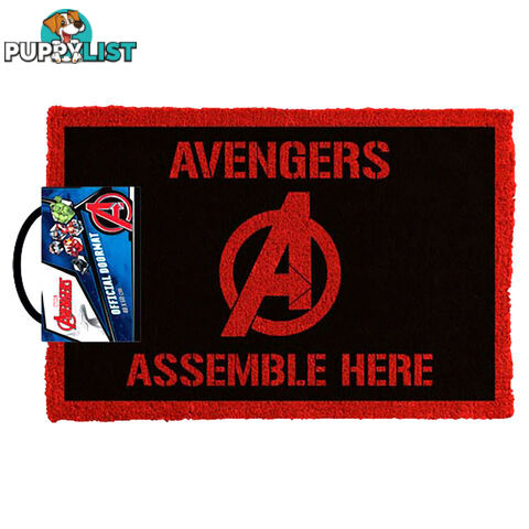 Avengers Assemble Here Door Mat - AAHDM01 - 9316414112774