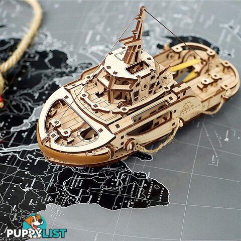 UGears Tugboat - UGTBOAT01 - 4820184120983