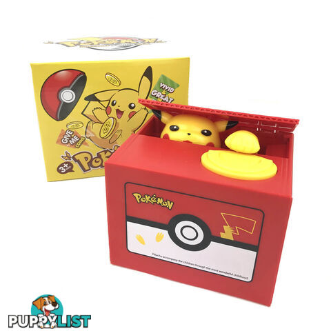 Coin Stealing Pikachu Money Bank - CSPMBANK01 - 019300035100