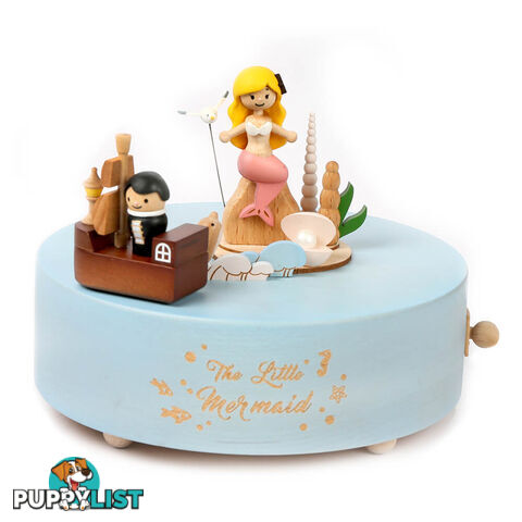 Mermaid Wooden Musical Box - MRARWMB01 - 4711717230135