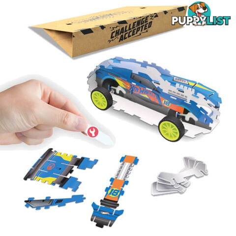 Hot Wheels Maker Kitz Build and Race Kit Single Pack - HWMKBARKSP001 - 5060158855087