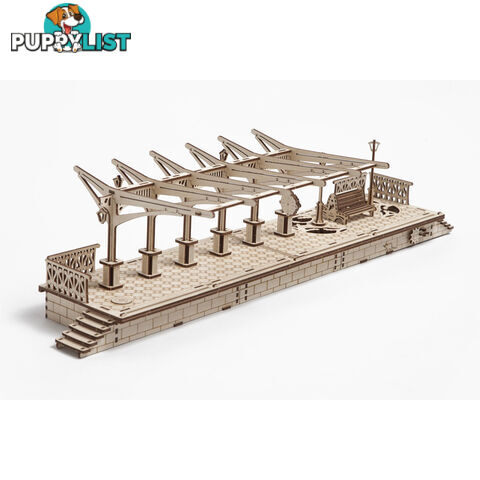 UGears Model Railway Platform - UGRWP - 4820184120242