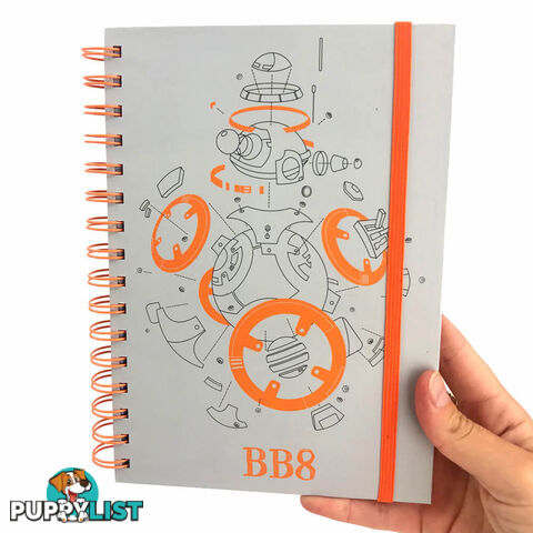 Star Wars BB-8 A5 Spiral Notebook - IMSWBB8A5N01 - 9316414111623