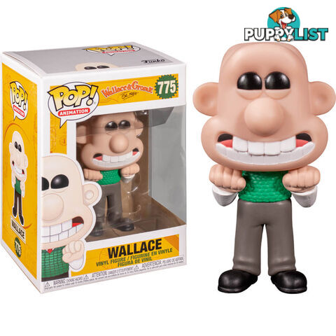 Wallace and Gromit - Wallace Pop Vinyl Figure - WAGWPVF01 - 889698476935