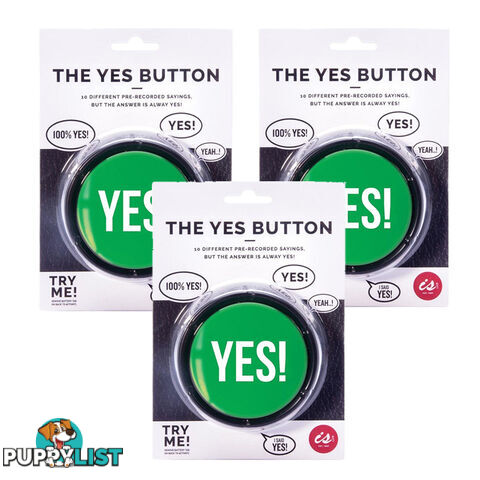 The Yes Button 3 Pack - PK-4118