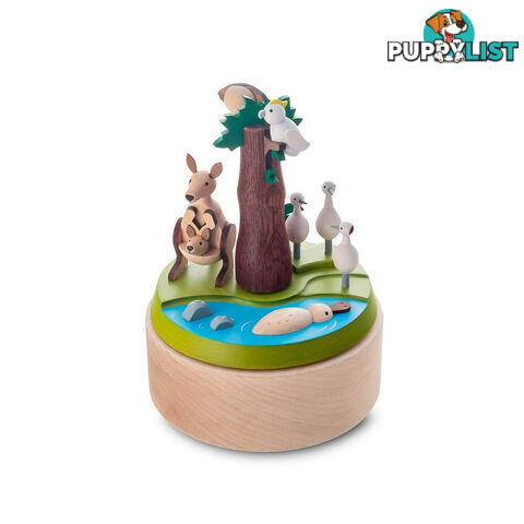 Safari Park Wooden Musical Box - SPDGRWMB01 - 4711717245375