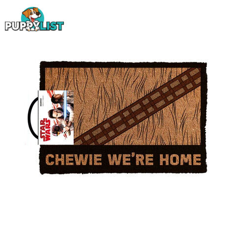 Star Wars Chewie We're Home Door Mat - SWCWHDM01 - 9316414112736