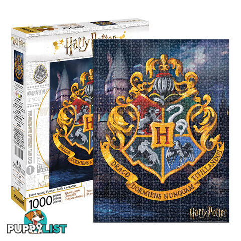 Harry Potter Hogwarts Logo 1000pc Jigsaw Puzzle - HPHL1PCJP01 - 840391137462