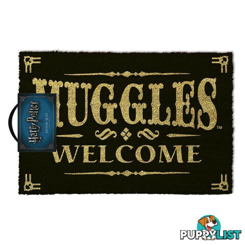 Harry Potter Muggles Welcome Door Mat - HPMWDM01