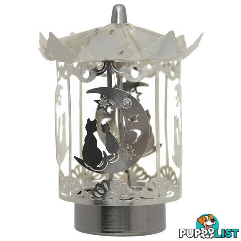 Cat and Moon Carousel Tealight Candle - CMCTC01 - 9343897009710