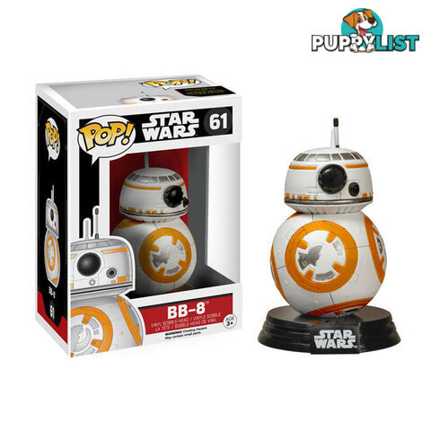 Star Wars BB-8 Pop Vinyl Figure - STR133 - 849803062187