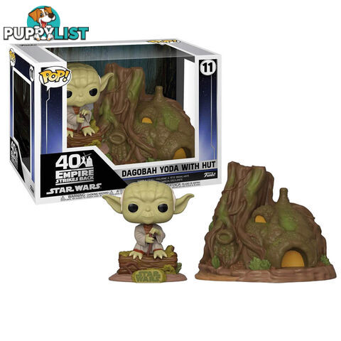 Star Wars Yoda with Hut Pop Town - SWYWHPT01 - 889698467650