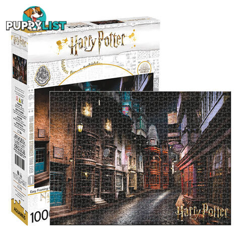 Harry Potter Diagon Alley 1000pc Jigsaw Puzzle - HPDA1000pcJSP - 840391137356