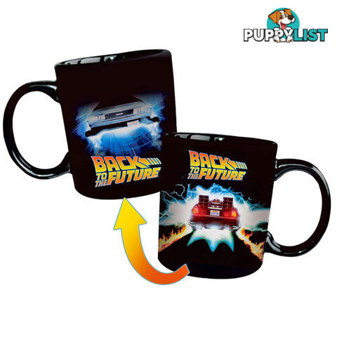 Back to the Future Delorean Heat Changing Mug - BCK06 - 9342246008435