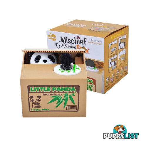 Little Panda Mischief Savings Box - LTT10 - 6937948104016