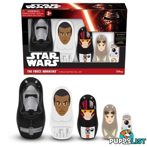 Star Wars The Force Awakens Nesting Dolls - STR138 - 801452501424