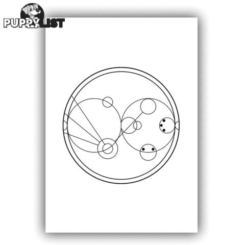 Gallifreyan Name Poster - Digital Download Version - GLL02