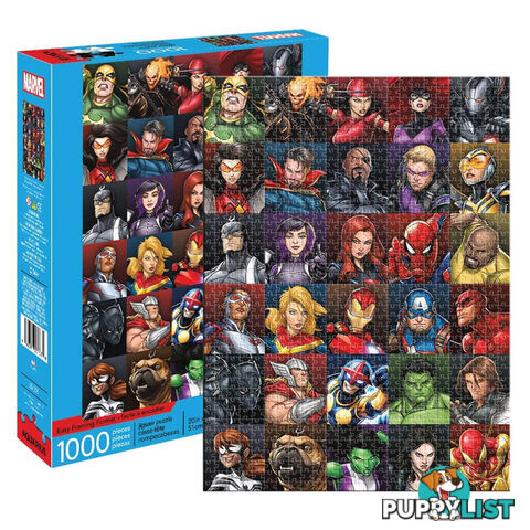 Marvel Heroes Collage 1000pc Jigsaw Puzzle - MHC1JP01 - 840391137578