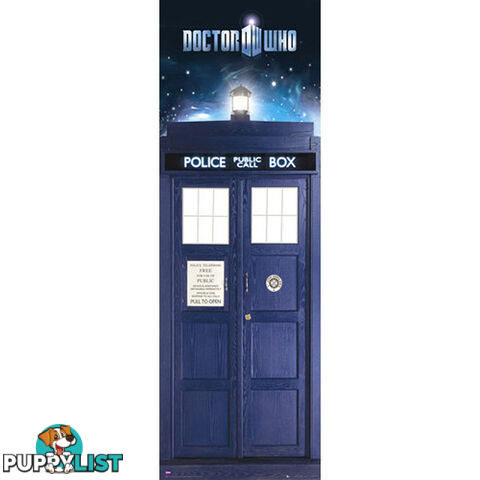 Doctor Who Tardis Door Poster - DCT89 - 9316414091543