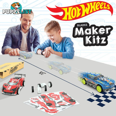 Hot Wheels Maker Kitz Stunt Challenge Twin Pack - HWMKSCTP001 - 5060158855513