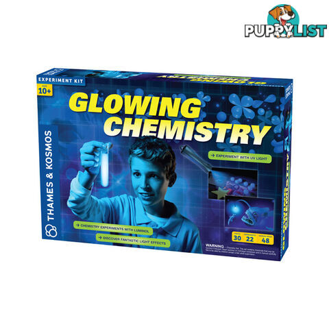 Glowing Chemistry Experiment Kit - GLW13 - 814743010970