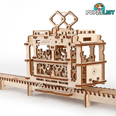 UGears Tram on Rails - UGR08 - 4820184120198