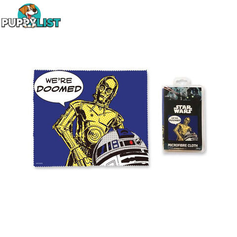 Star Wars We're Doomed Microfibre Cloth - STR172 - 9316414100054