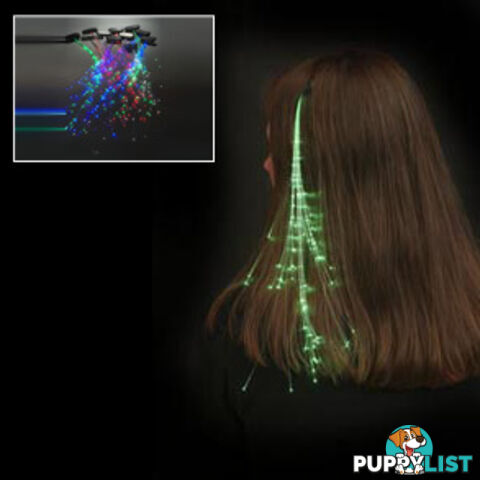 Fibre Optic Hair Clip - 3Pk - PK-442