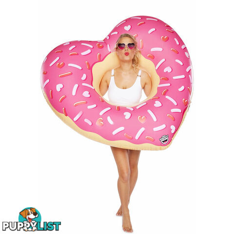 Heart Shaped Donut Pool Float - HSDPF01 - 817742021756