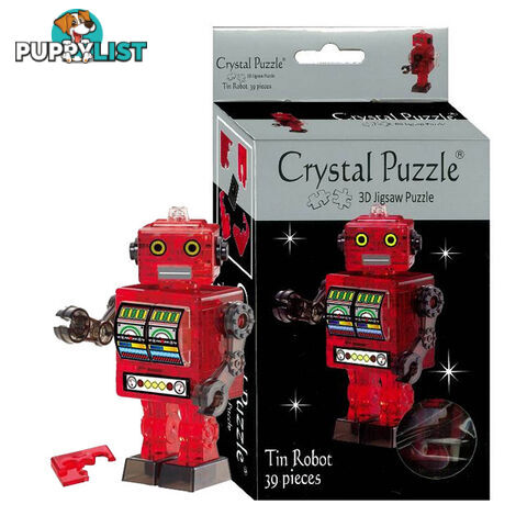 3D Tin Robot Crystal Puzzle - DTN03 - 4893718901518