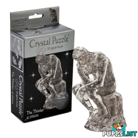 3D The Thinker Crystal Puzzle - 3DTTCP01 - 4893718901501