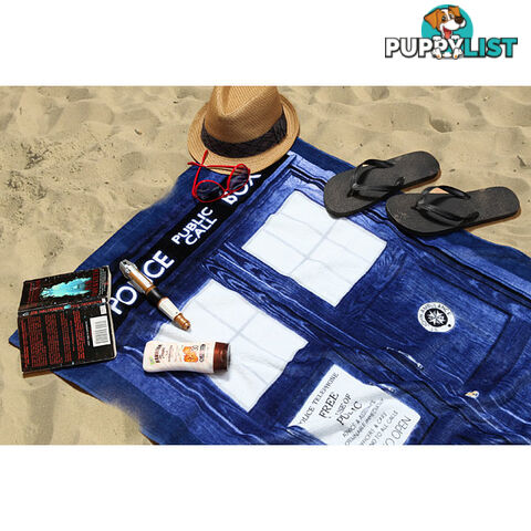 Doctor Who - Tardis Beach Towel - DRW38 - 5055437906161