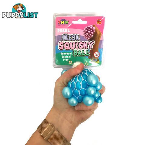 Pearl Mesh Squishy Ball - PMSB01 - 9319374050377