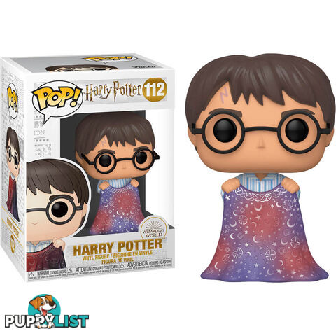 Harry Potter with Invisibility Cloak Pop Vinyl Figure - HPWICPVF01 - 889698480635