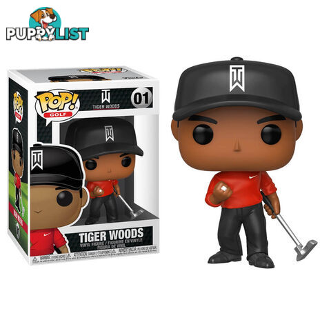 Tiger Woods Pop Vinyl Figure - ITWGPV01 - 889698447157