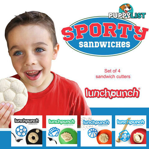 Lunch Punch Sporty Sandwiches - LNC06 - 934048300122